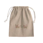 👓ぷんちん📷@LINEスタンプや絵文字販売中🐷のモーモーウシのモーモーちゃん Mini Drawstring Bag