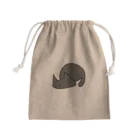 またたびにぃるの黒猫巾着 Mini Drawstring Bag