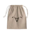 GemBox SUZURI店のモナーフェイス モナコイン (SZ) GemBox Mini Drawstring Bag