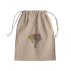 ラテ's shopの6colour flowers 巾着 Mini Drawstring Bag