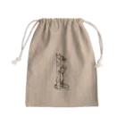 馴鹿 Jun-Rokuのカワウソちらり Mini Drawstring Bag