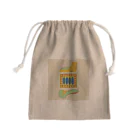 ERIKA MIYAJIMAの甲骨文字『韋』 Mini Drawstring Bag