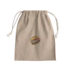 fukuのはむちーズバーガー Mini Drawstring Bag