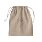 mmmのﾊｰﾄｱﾝﾄﾞﾊｰﾄ Mini Drawstring Bag