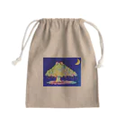 チョークアートゆらり沖縄の幸せを運ぶキジムナー Mini Drawstring Bag