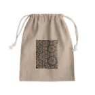 yutoyouのMorocco Flower Mosaic Tile Mini Drawstring Bag