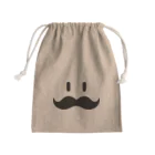 トシゾーのSUZURIのとこのヒゲ（黒） Mini Drawstring Bag