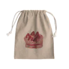 百世のいちごのけーき Mini Drawstring Bag