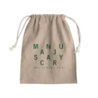 shoppのMANJU SCARY Mini Drawstring Bag