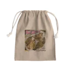 愛夢工房のWe are babies of zebra finch Mini Drawstring Bag