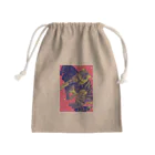 strtの猫のラテモカグッズ Mini Drawstring Bag