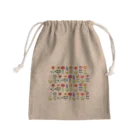 Mr.ニャンのきまぐれショップのお花畑02 Mini Drawstring Bag