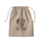 tobu_tori SHOP のくまちゃん Mini Drawstring Bag