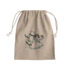 Atelir SOLEILの3匹の子猫 Mini Drawstring Bag