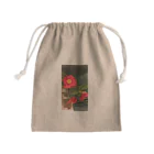 かえるの椿 Mini Drawstring Bag