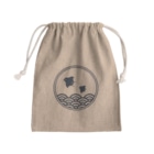 satoharuの千鳥と青海波　 Mini Drawstring Bag