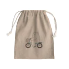 pomieのチャリできた Mini Drawstring Bag