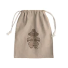 小林麻美の土偶（茶） Mini Drawstring Bag