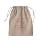☆ららくらら☆のHeart Mini Drawstring Bag