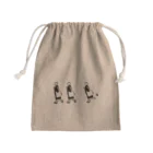 坊さん玩具工房のSIWASU巾着（ベージュ） Mini Drawstring Bag