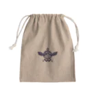 ＭＪＣショップの紺色ブルコー紋章　背景色なし Mini Drawstring Bag
