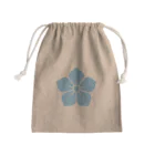戦国神社 -戦国グッズ専門店-の明智光秀（水色桔梗紋） Mini Drawstring Bag
