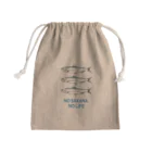 月兎耳庵 つきとじあん　矢光いるるのノー魚　ノーライフ Mini Drawstring Bag