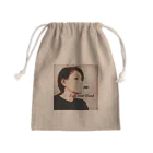 junointer ブランド ロゴ入りのsing Mini Drawstring Bag