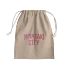 JIMOTO Wear Local Japanの宮崎市 MIYAZAKI CITY Mini Drawstring Bag