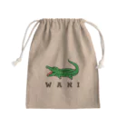 ムエックネのワニ Mini Drawstring Bag