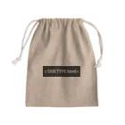 Slow Creative ShopのDOCTYPE Mini Drawstring Bag