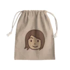 ショップ節子の節子の顔 Mini Drawstring Bag