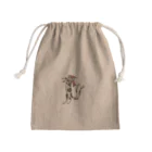 😄 SMILE  or Kill🗡の猫又 Mini Drawstring Bag