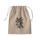 情報資格試験の障がい者アート「花-FLOWER-」 Mini Drawstring Bag