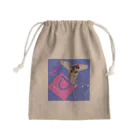 momo_emiのmomo_emi バッグがあればとりあえず入る猫 Mini Drawstring Bag