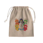 むにゅのプクーズ Mini Drawstring Bag