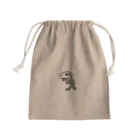 tnk_miuのきょうりゅうくんの骨 黒 Mini Drawstring Bag