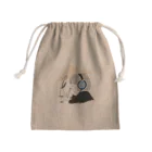 SUZURI de ぺこやの大人になっても Mini Drawstring Bag