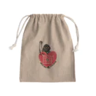 みにゃ次郎のどすとらいく Mini Drawstring Bag