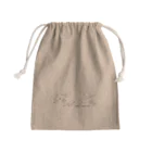 one'x creationの小鳥のおしゃべり Mini Drawstring Bag