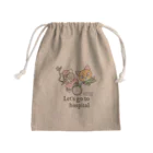 月兎耳庵 つきとじあん　矢光いるるのレッツゴーグランマ Mini Drawstring Bag