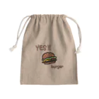 Thank you for your timeのYES!! burger Mini Drawstring Bag