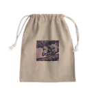 ドロールウェンズデイのBlack antique races Mini Drawstring Bag