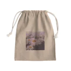 Haunted LabのWhite flowers 白いお花 Mini Drawstring Bag