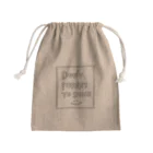 SakiのSMILE Mini Drawstring Bag