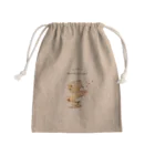 mopicoのむちっくま"chu" Mini Drawstring Bag