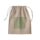 ヨープキャンが気になったの魚玉模様 グリーン Mini Drawstring Bag