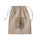 yukiiii1992のdog surf Mini Drawstring Bag