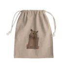 もちょのキンクマハムスターin100均綿棒入ってたやつ Mini Drawstring Bag