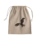 Kumimaro Shopのハクトウワシの小物 Mini Drawstring Bag